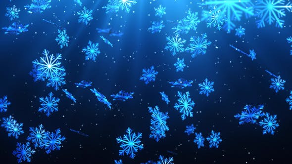 Christmas Snow Flakes - Videohive Download 9439179