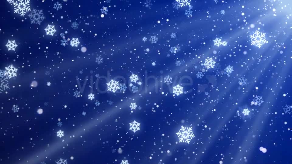 Christmas Snowflakes Background Videohive 13540492 Motion Graphics Image 1