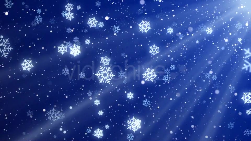 Christmas Snowflakes Background Videohive 13540492 Motion Graphics Image 4