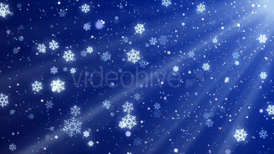 Christmas Snowflakes Background Videohive 13540492 Motion Graphics Image 5
