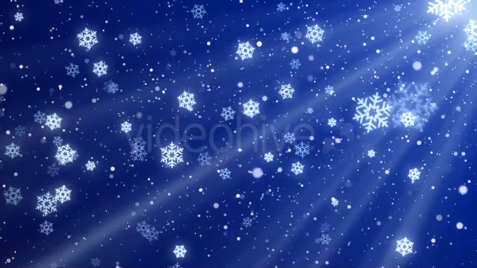 Christmas Snowflakes Background Videohive 13540492 Motion Graphics Image 6