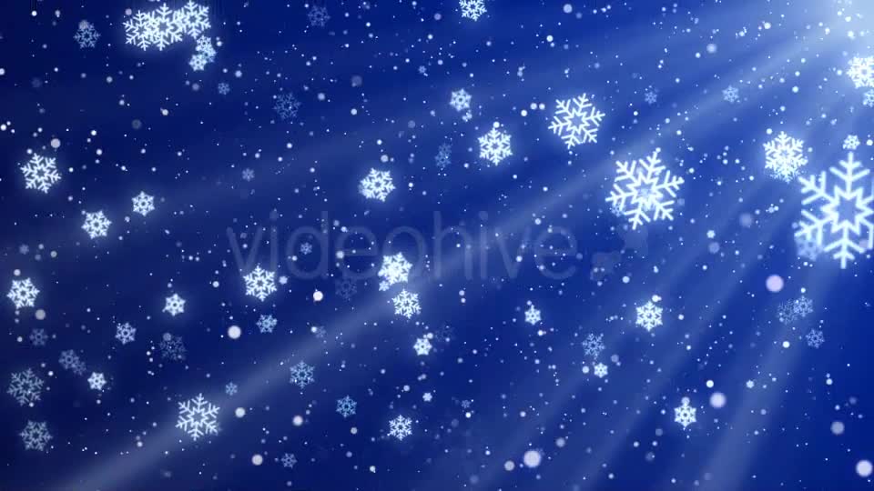 Christmas Snowflakes Background Videohive 13540492 Motion Graphics Image 7