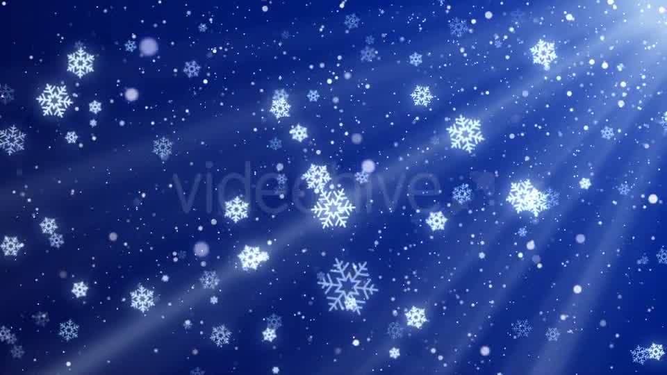 Christmas Snowflakes Background Videohive 13540492 Motion Graphics Image 8