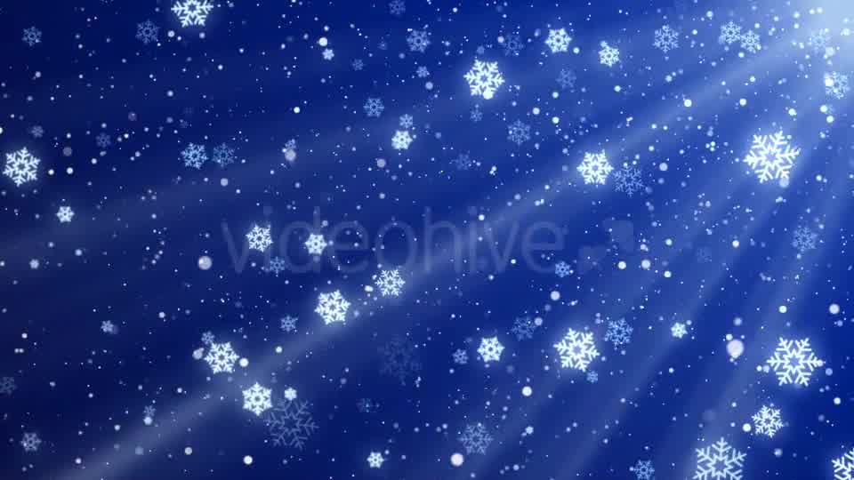 Christmas Snowflakes Background Videohive 13540492 Motion Graphics Image 9