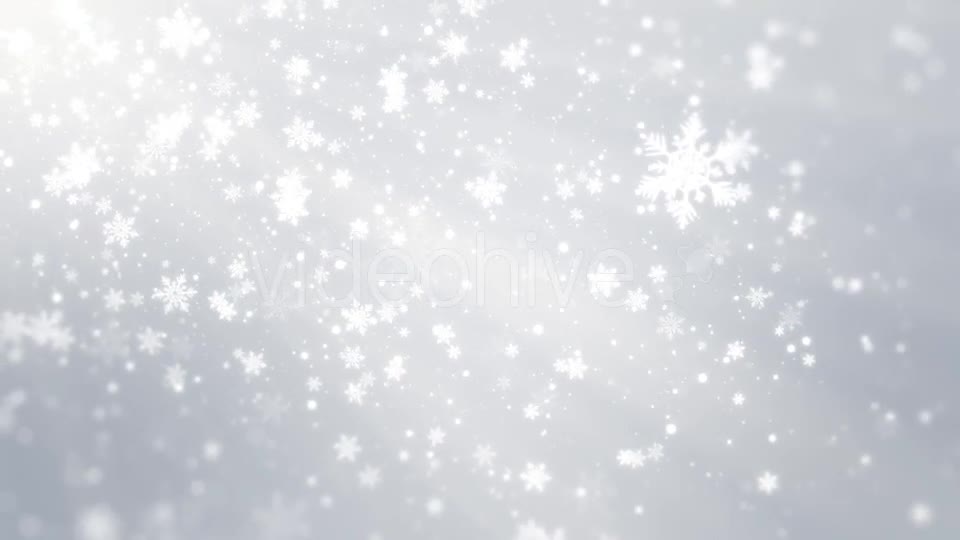 Christmas Snowflakes Background Videohive 21031228 Motion Graphics Image 1