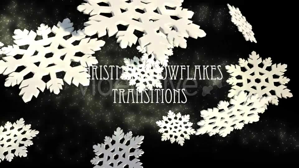 Christmas Snowflakes Transitions Videohive 16823114 Motion Graphics Image 2