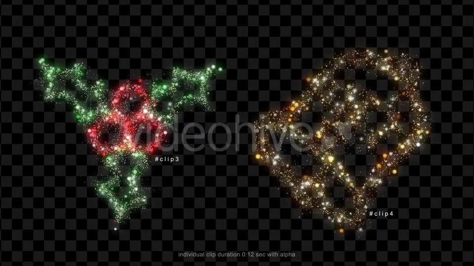 Christmas Sparkling Elements Videohive 18865007 Motion Graphics Image 3