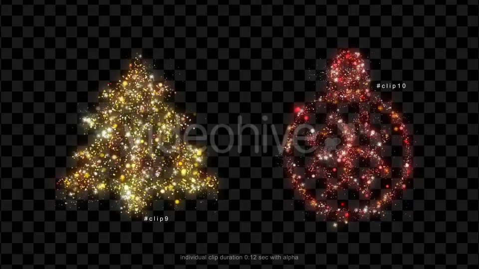 Christmas Sparkling Elements Videohive 18865007 Motion Graphics Image 6