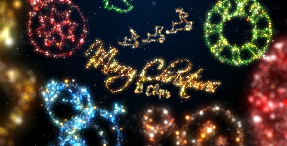 Christmas Sparkling Elements - Videohive Download 18865007