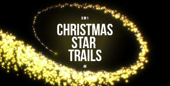 Christmas Star Trails - Videohive 21013325 Download