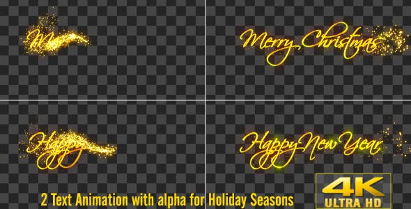 Christmas Text Pack - 18924981 Download Videohive