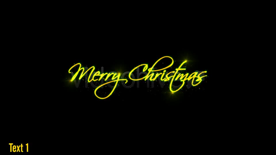 Christmas Texts Pack Videohive 6333984 Motion Graphics Image 2