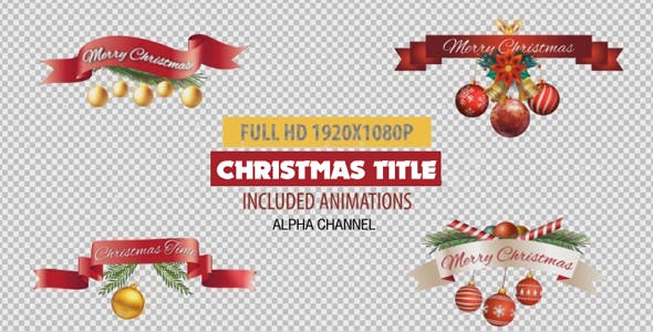 Christmas Titles - Videohive 19103234 Download