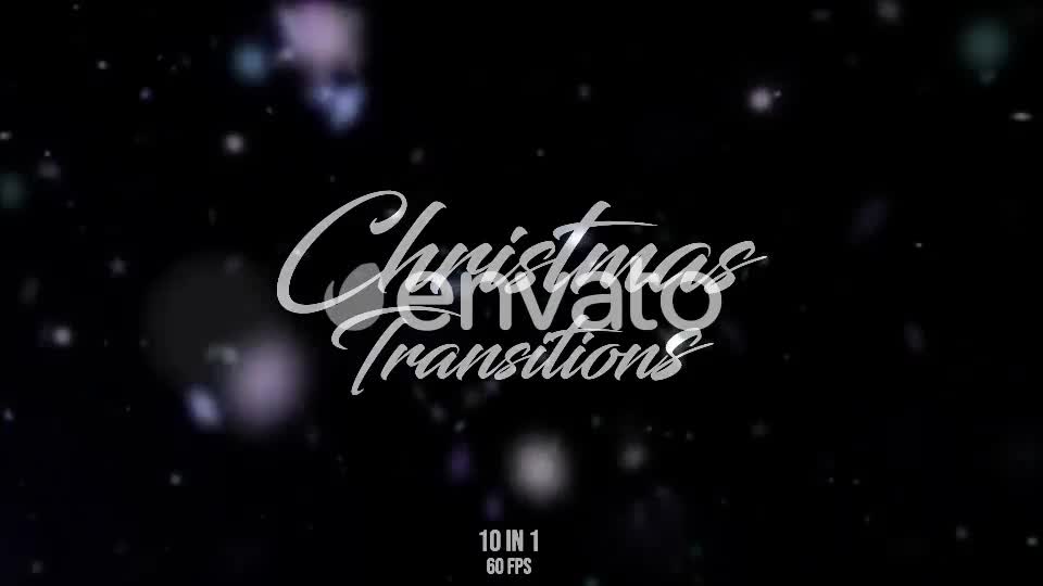 Christmas Transitions Videohive 22909200 Motion Graphics Image 1