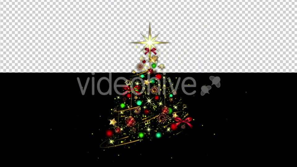 Christmas Tree Alpha Videohive 21088187 Motion Graphics Image 1