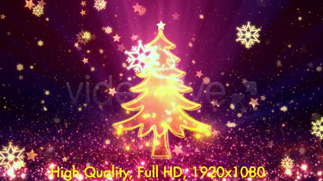 Christmas Tree Backgrounds Pack V1 Videohive 6005945 Motion Graphics Image 6