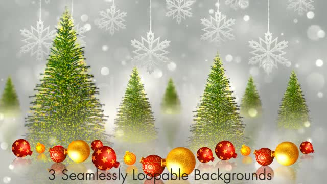 Christmas Tree BG Pack V2 Videohive 6041440 Motion Graphics Image 1