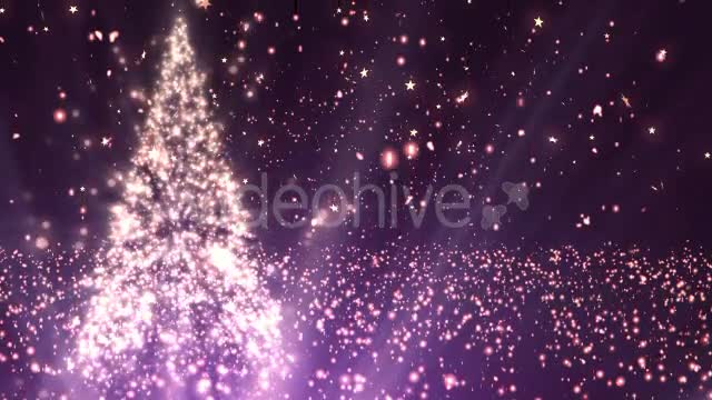 Christmas Tree Glitters 1 Videohive 20895663 Motion Graphics Image 1