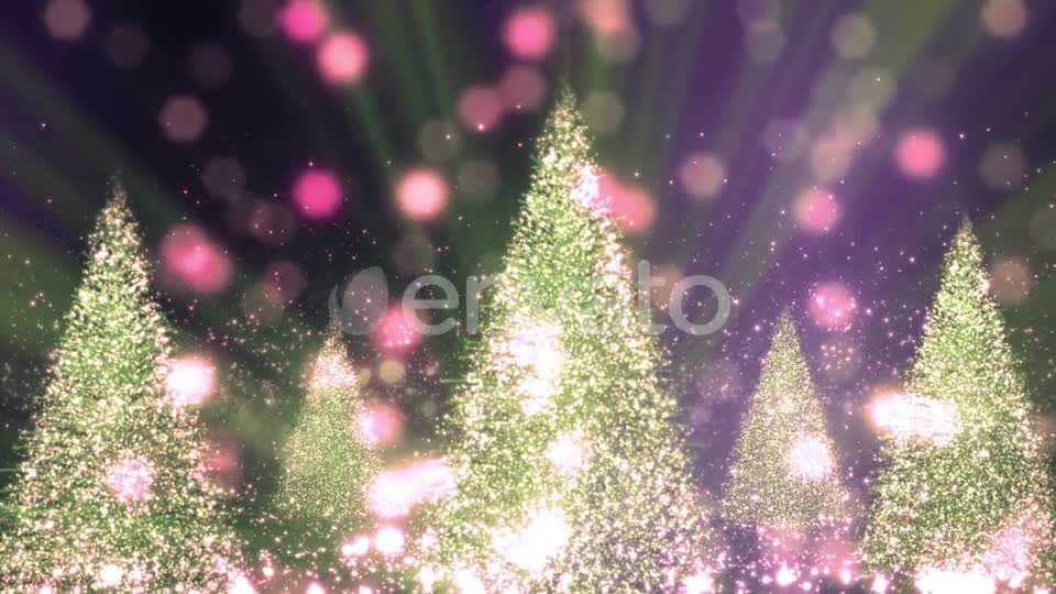 Christmas Tree Glitters 1 Videohive 22986593 Motion Graphics Image 1