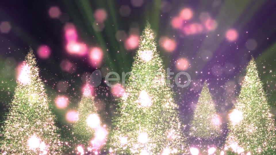 Christmas Tree Glitters 1 Videohive 22986593 Motion Graphics Image 3