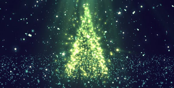 Christmas Tree Glitters 2 - 6244455 Videohive Download