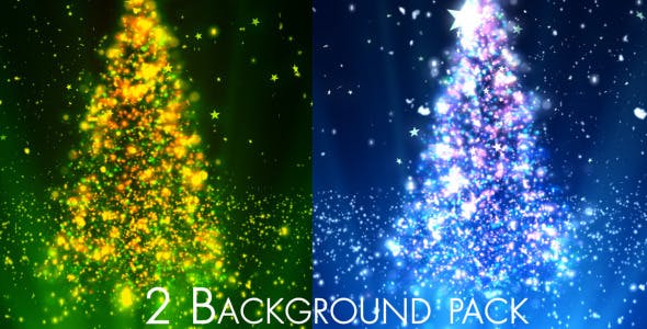 Christmas Tree Glitters - 6154202 Videohive Download