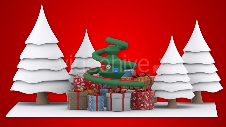 Christmas Tree Greetings Videohive 13576281 Motion Graphics Image 3