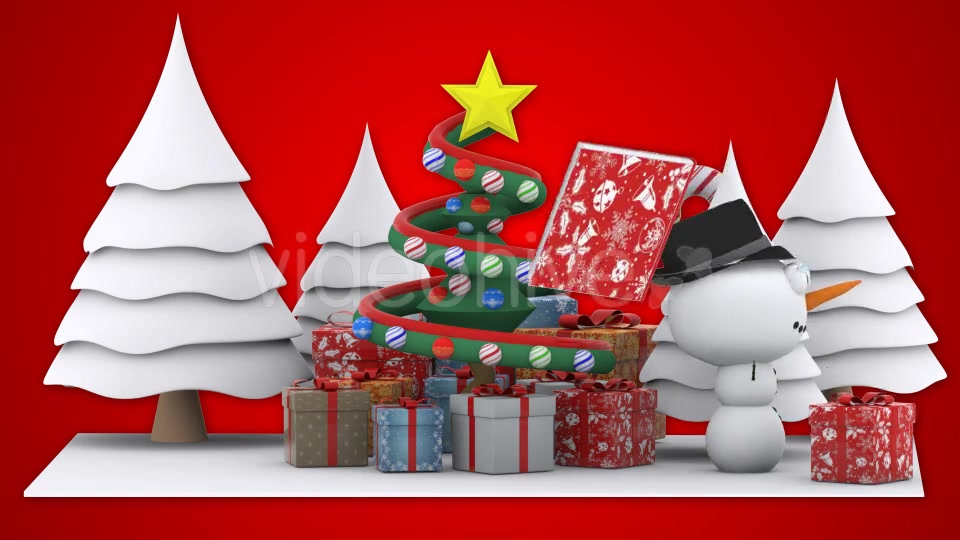 Christmas Tree Greetings Videohive 13576281 Motion Graphics Image 4