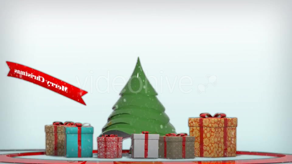 Christmas Tree Merry Christmas Animation Videohive 9369217 Motion Graphics Image 4