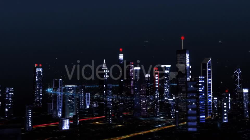 Christmas Tree over the City! Videohive 19080281 Motion Graphics Image 1
