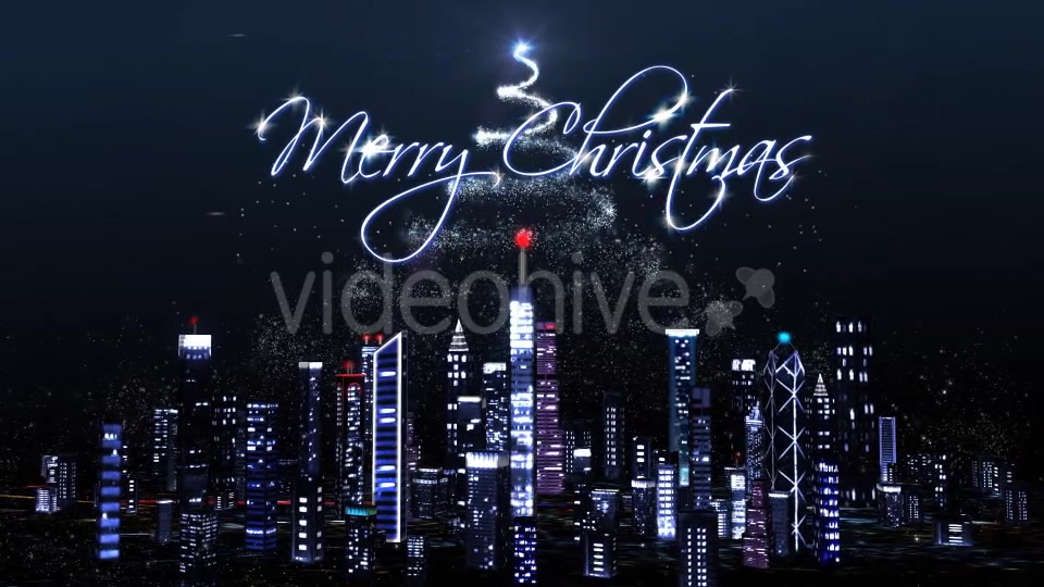 Christmas Tree over the City! Videohive 19080281 Motion Graphics Image 3