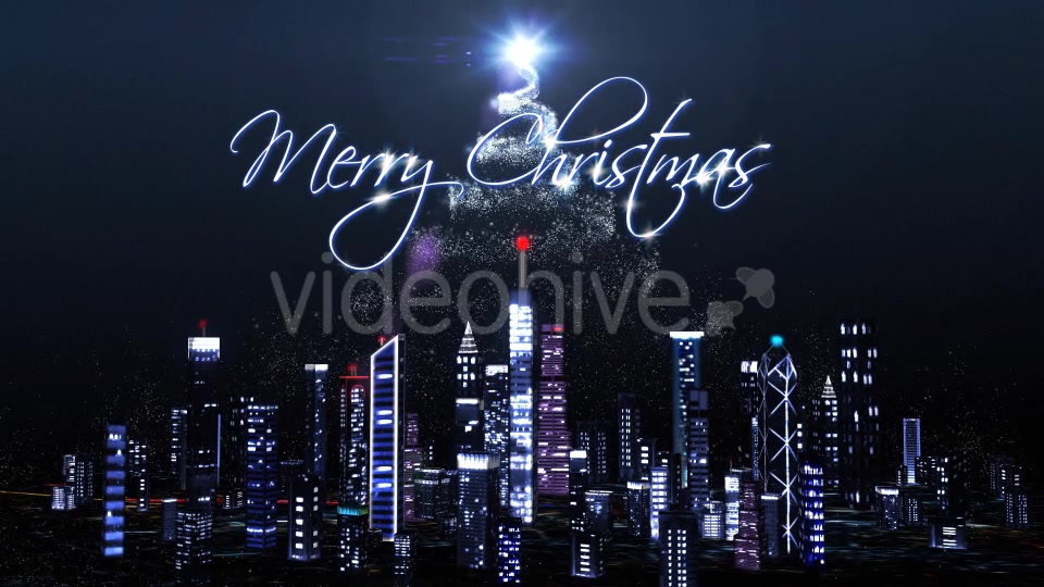 Christmas Tree over the City! Videohive 19080281 Motion Graphics Image 4
