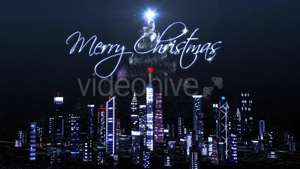 Christmas Tree over the City! Videohive 19080281 Motion Graphics Image 5