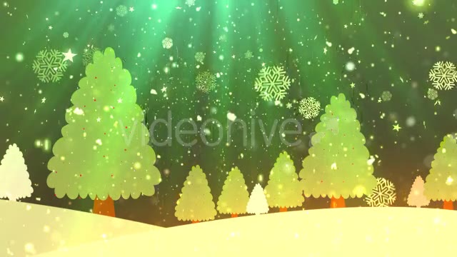Christmas Tree Retro 1 Videohive 21088412 Motion Graphics Image 2