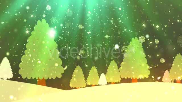 Christmas Tree Retro 1 Videohive 21088412 Motion Graphics Image 3