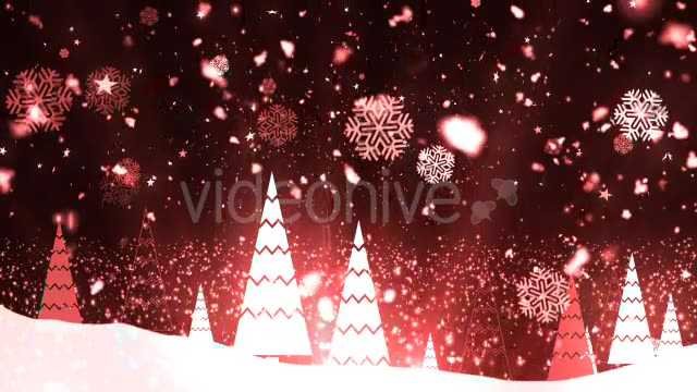 Christmas Tree Snowflakes 1 Videohive 20948285 Motion Graphics Image 2