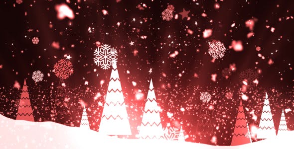 Christmas Tree Snowflakes 1 - Videohive Download 20948285