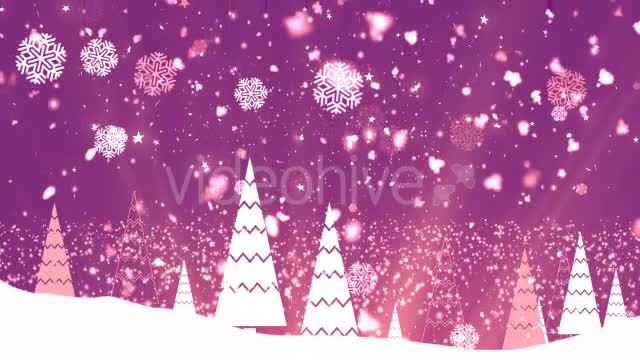 Christmas Tree Snowflakes 3 Videohive 20968528 Motion Graphics Image 1