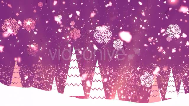 Christmas Tree Snowflakes 3 Videohive 20968528 Motion Graphics Image 2