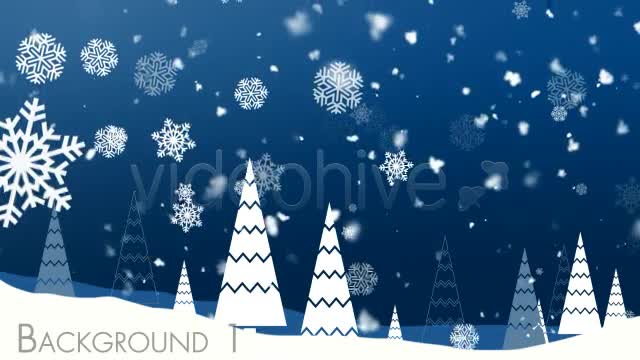Christmas Tree Snowflakes Videohive 6207343 Motion Graphics Image 1