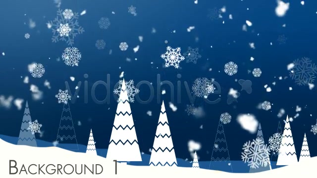 Christmas Tree Snowflakes Videohive 6207343 Motion Graphics Image 3