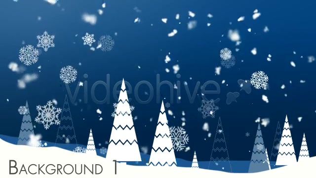 Christmas Tree Snowflakes Videohive 6207343 Motion Graphics Image 5