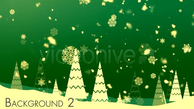Christmas Tree Snowflakes Videohive 6207343 Motion Graphics Image 7