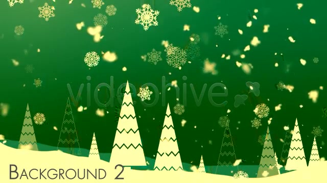 Christmas Tree Snowflakes Videohive 6207343 Motion Graphics Image 8