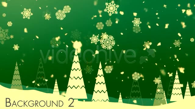 Christmas Tree Snowflakes Videohive 6207343 Motion Graphics Image 9