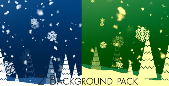 Christmas Tree Snowflakes - 6207343 Videohive Download