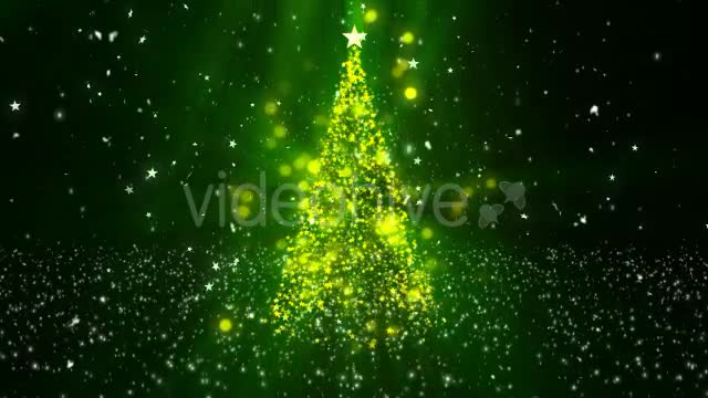 Christmas Tree Stars 2 Videohive 14058098 Motion Graphics Image 1