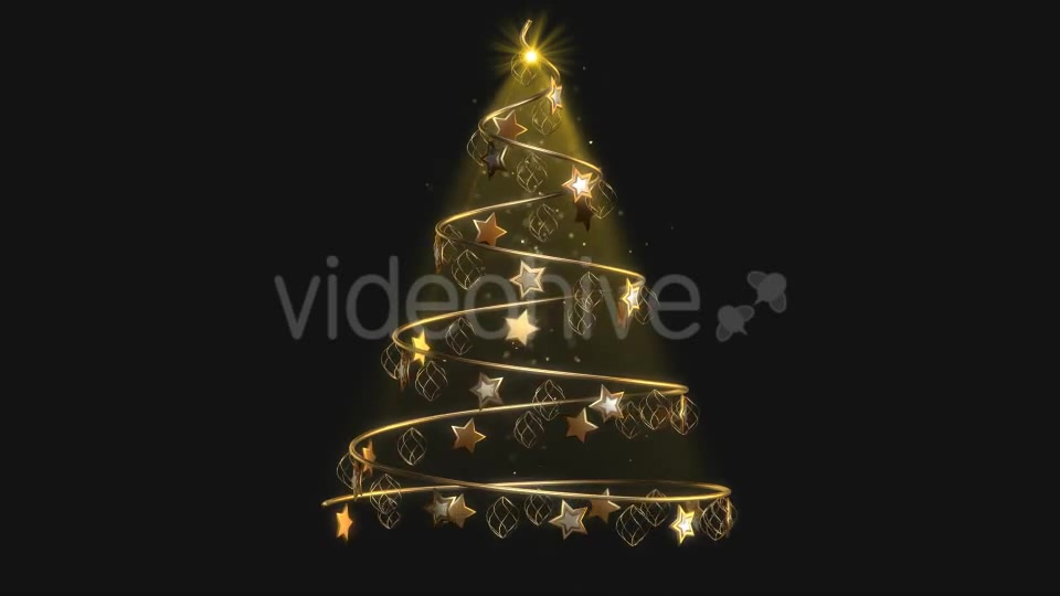 Christmas Tree Stars Videohive 13542076 Motion Graphics Image 6