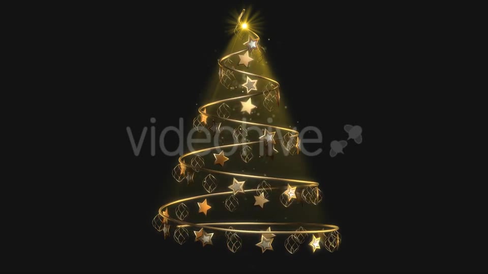 Christmas Tree Stars Videohive 13542076 Motion Graphics Image 7