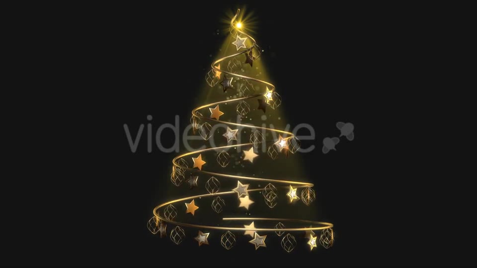 Christmas Tree Stars Videohive 13542076 Motion Graphics Image 8